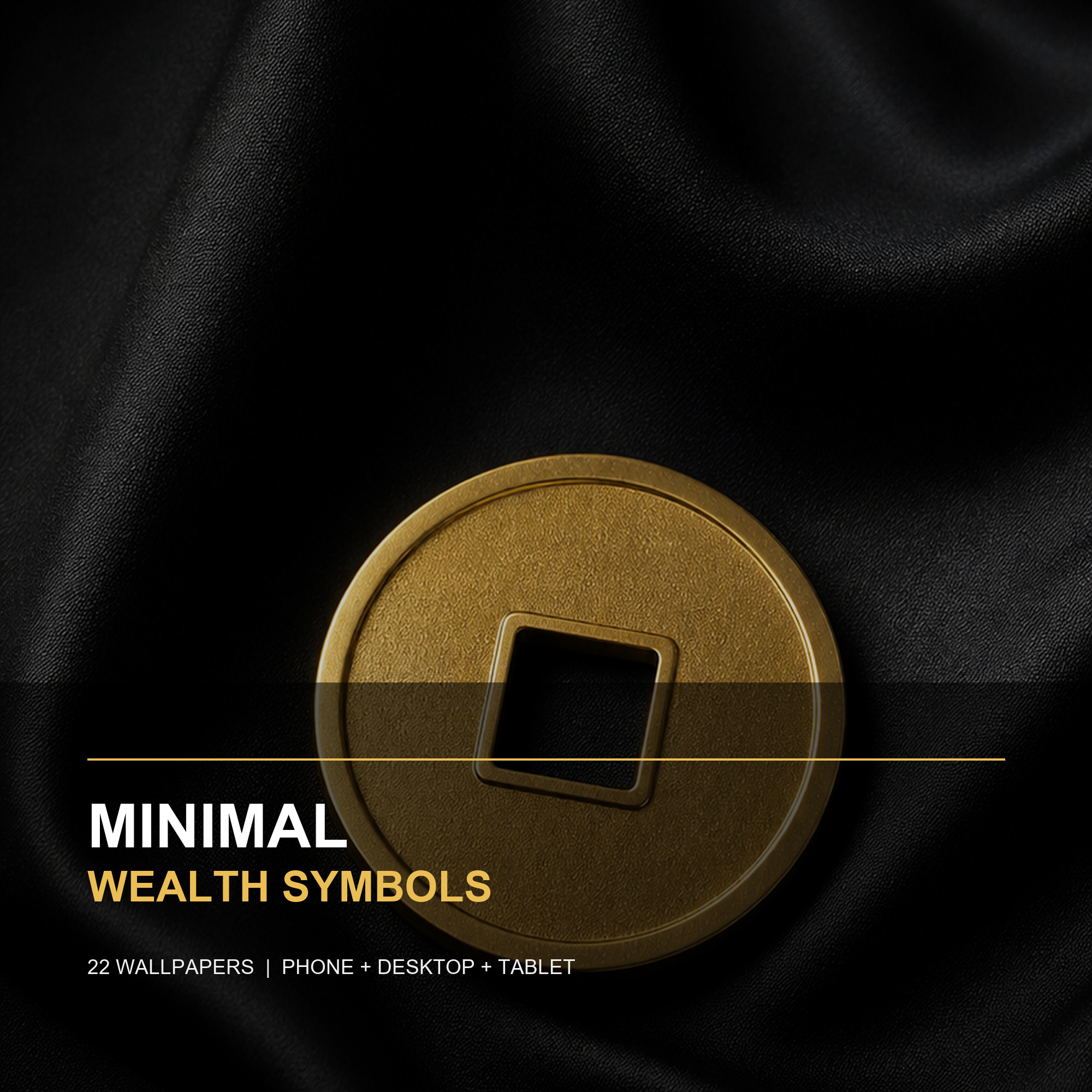 Minimal Feng Shui Symbols digital product cover