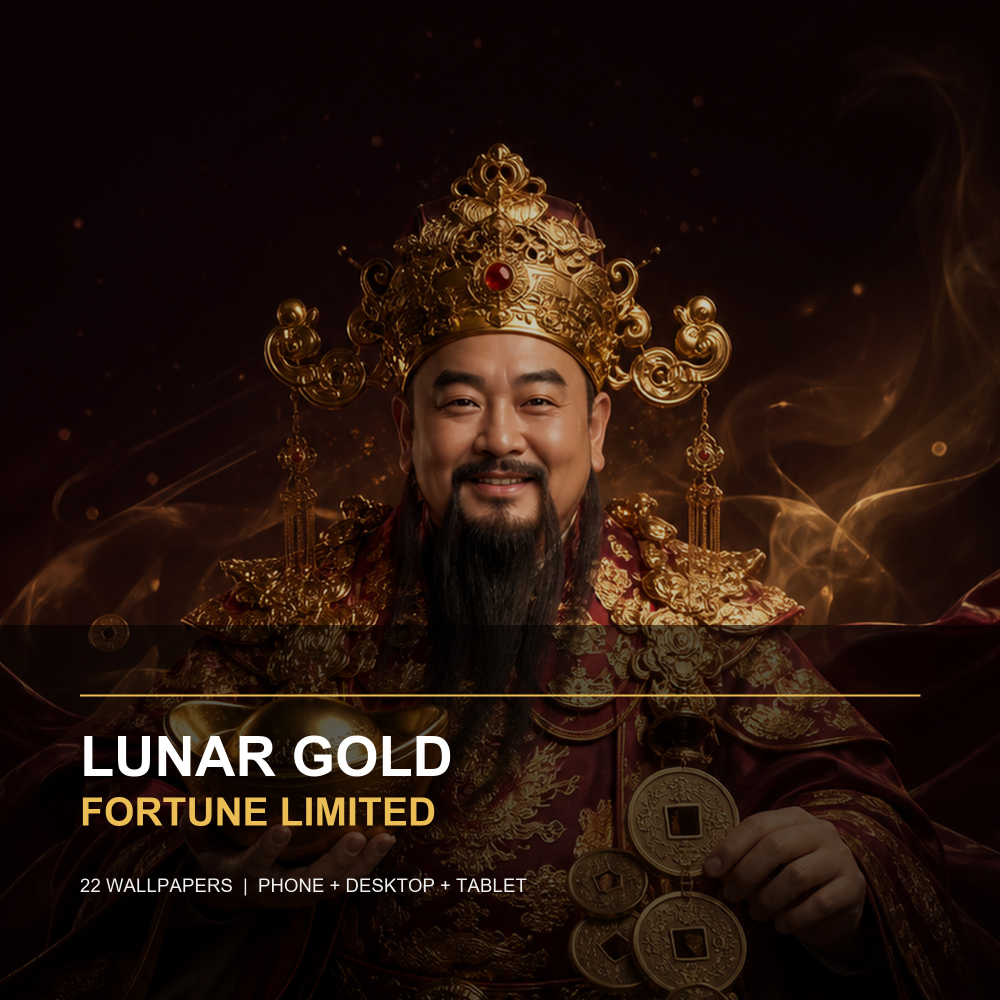 Lunar Gold Fortune digital product cover