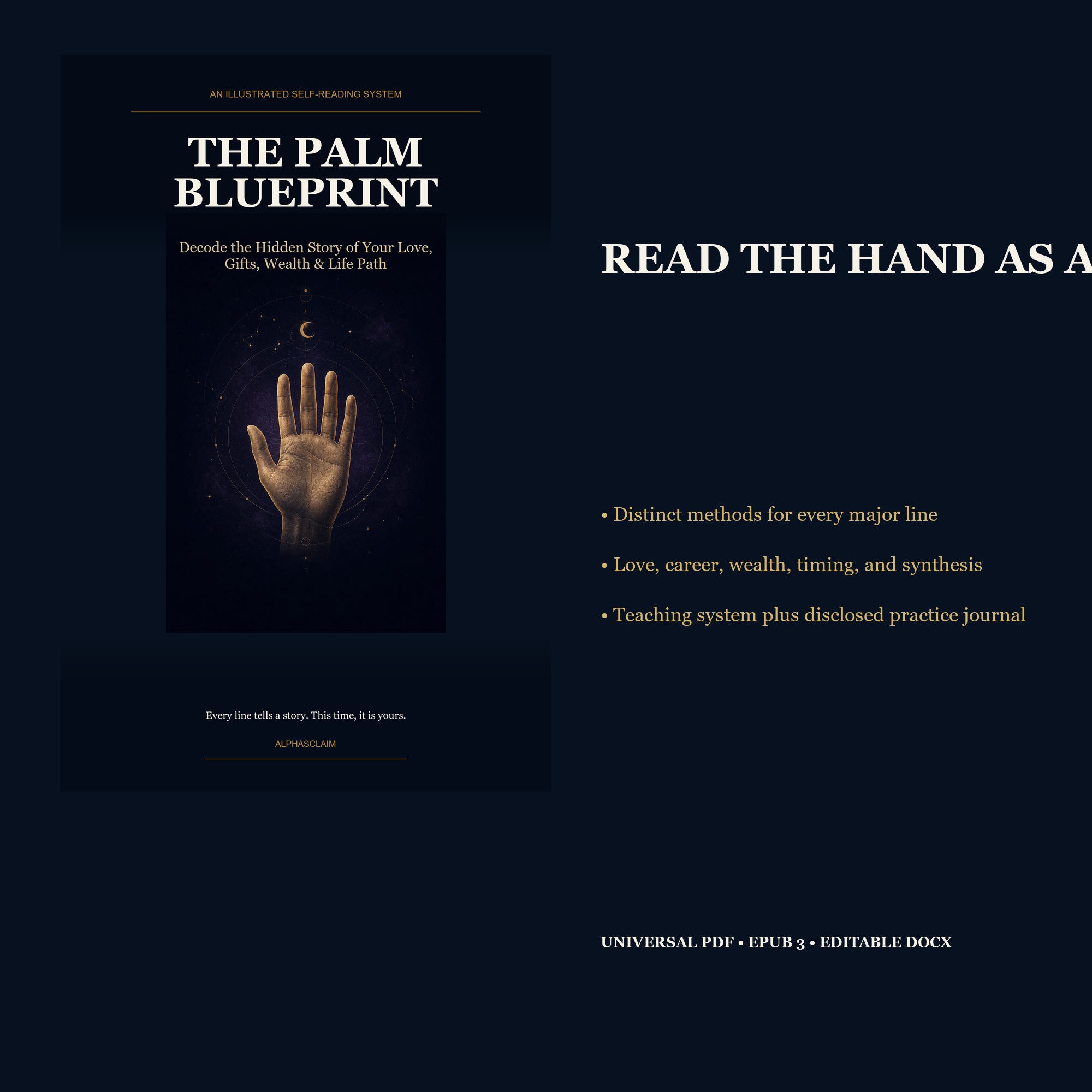 The Palm Blueprint digital product cover