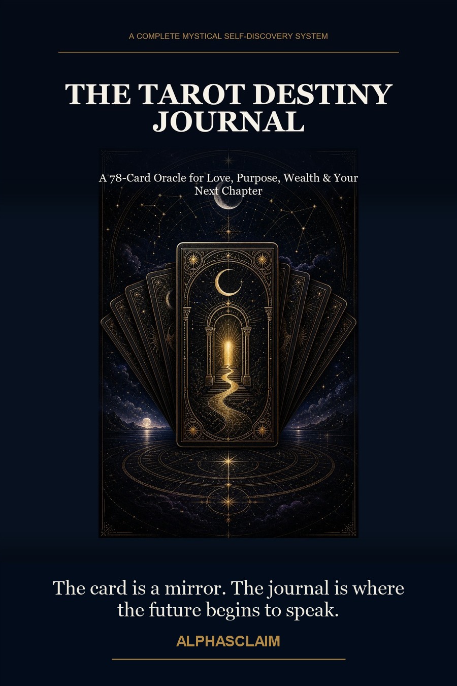 The Tarot Destiny Journal digital product cover